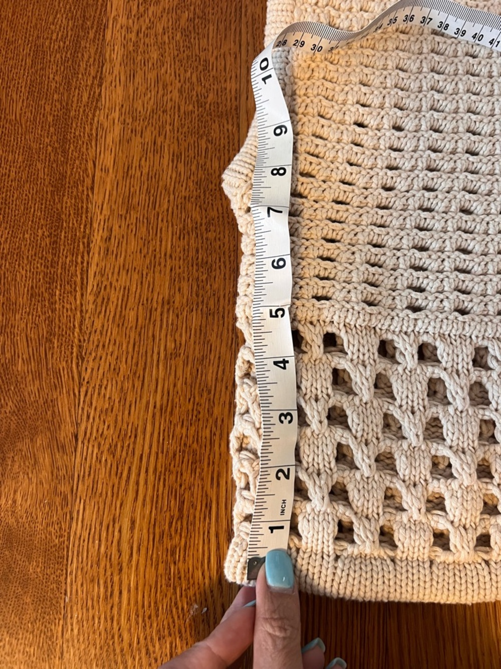 House of Harlow 1960 Cream Crochet Knit Vest - Picture 5 of 7